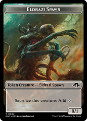 Eldrazi Spawn // Spirit (0008) Double-Sided Token [Modern Horizons 3 Tokens] | Magic Magpie