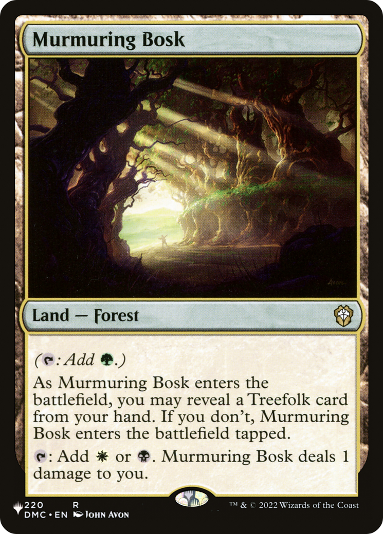 Murmuring Bosk (DMC) [The List] | Magic Magpie