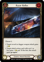 Razor Reflex (Blue) [U-WTR211] (Welcome to Rathe Unlimited)  Unlimited Normal | Magic Magpie