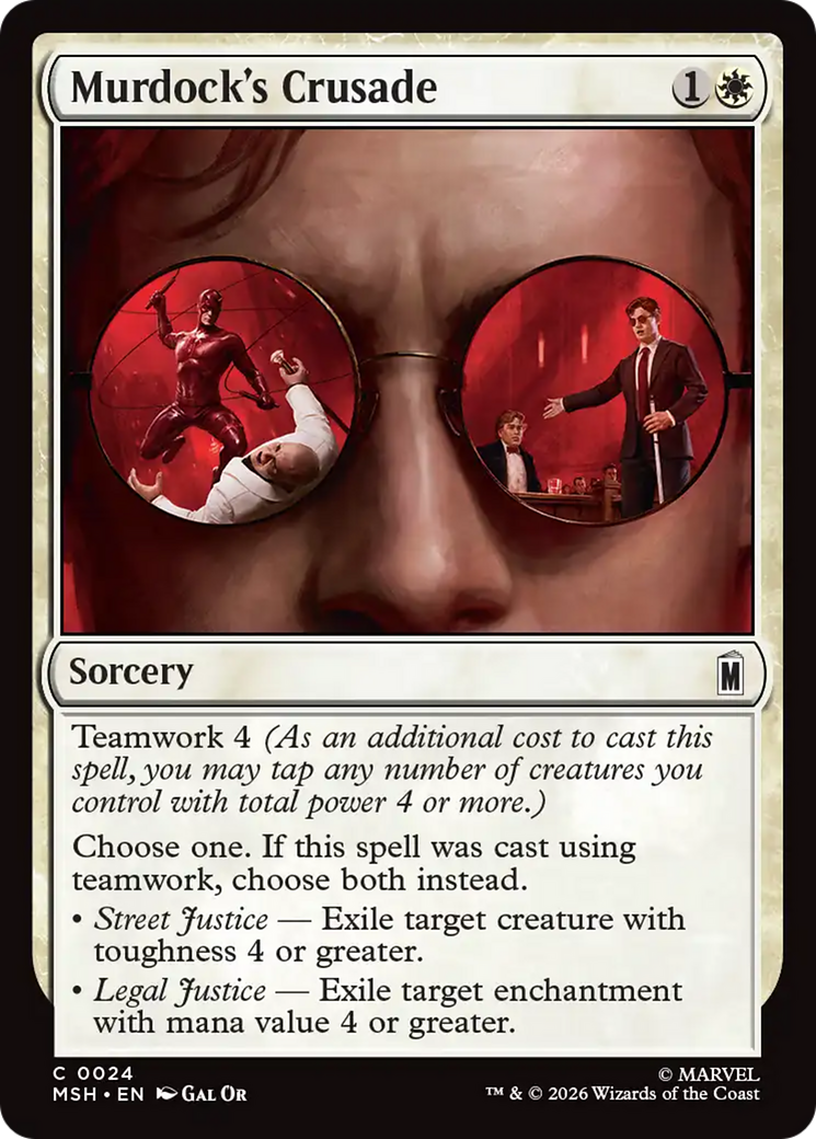 Murdock's Crusade [Marvel Super Heroes] | Magic Magpie