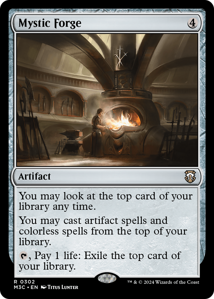 Mystic Forge (Ripple Foil) [Modern Horizons 3 Commander] | Magic Magpie