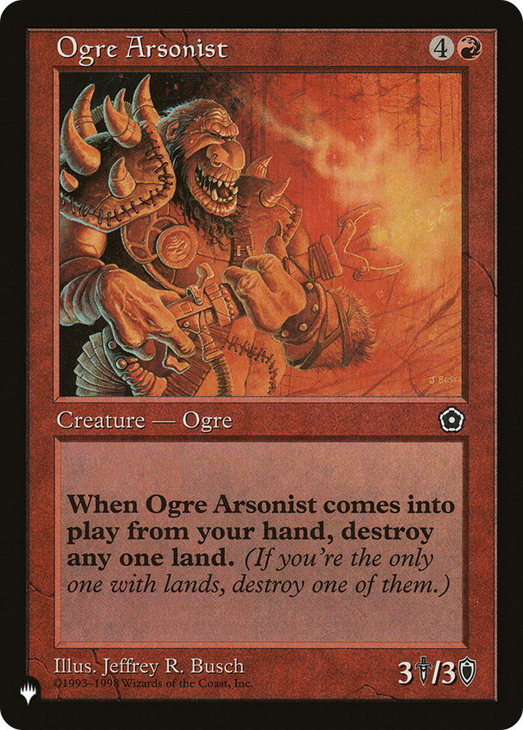 Ogre Arsonist [The List Reprints] | Magic Magpie