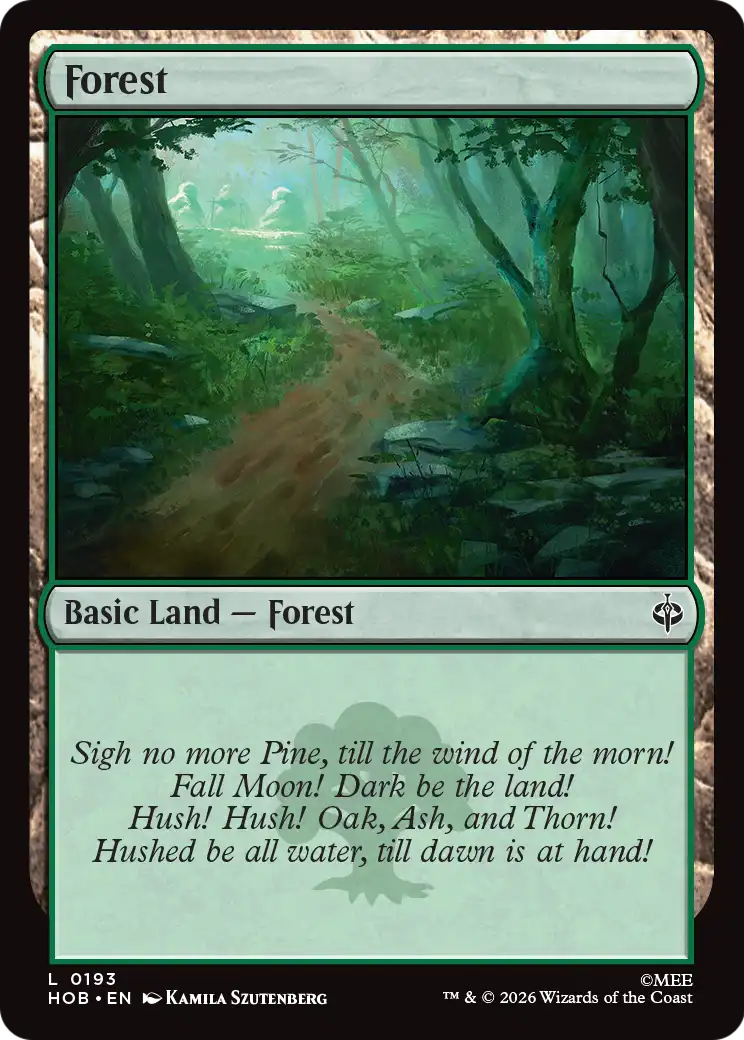 Forest (0193) [The Hobbit] | Magic Magpie