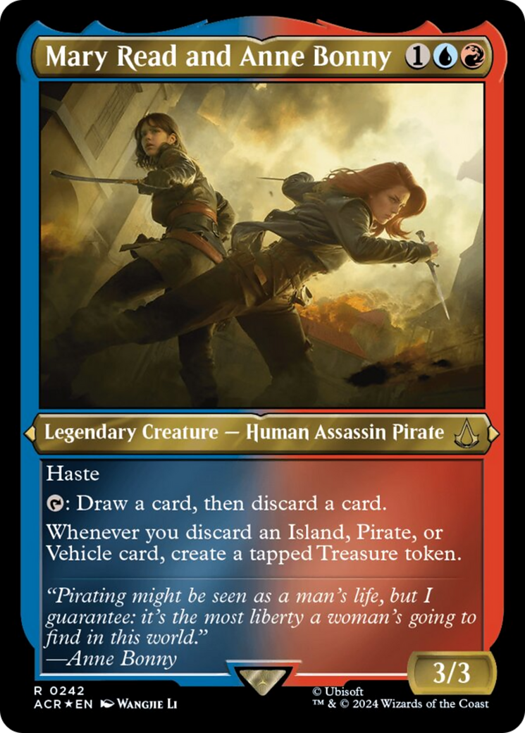 Mary Read and Anne Bonny (Foil Etched) [Assassin's Creed] | Magic Magpie
