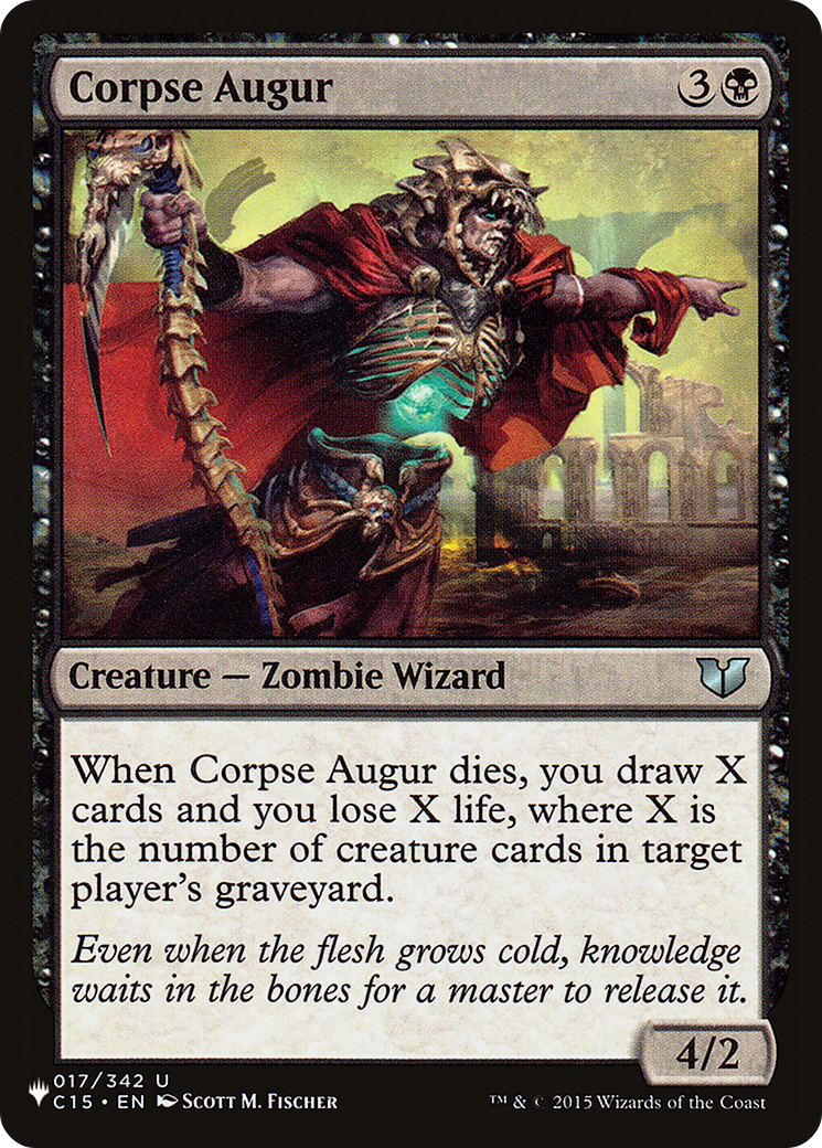 Corpse Augur [The List Reprints] | Magic Magpie