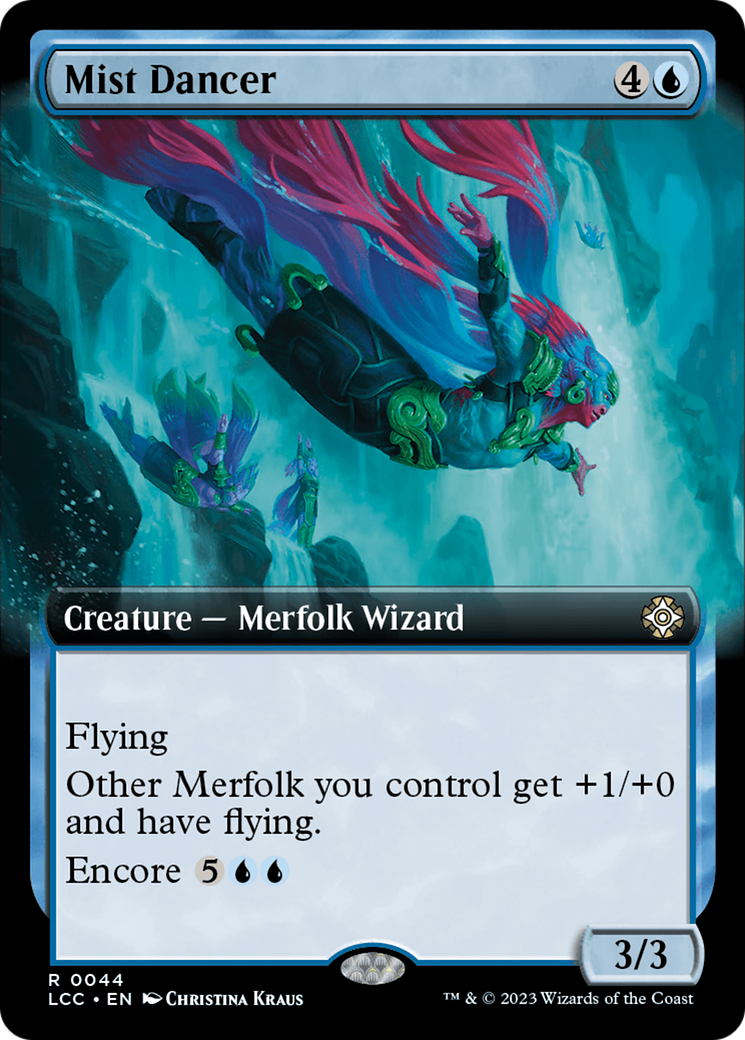 Mist Dancer (Extended Art) [The Lost Caverns of Ixalan Commander] | Magic Magpie