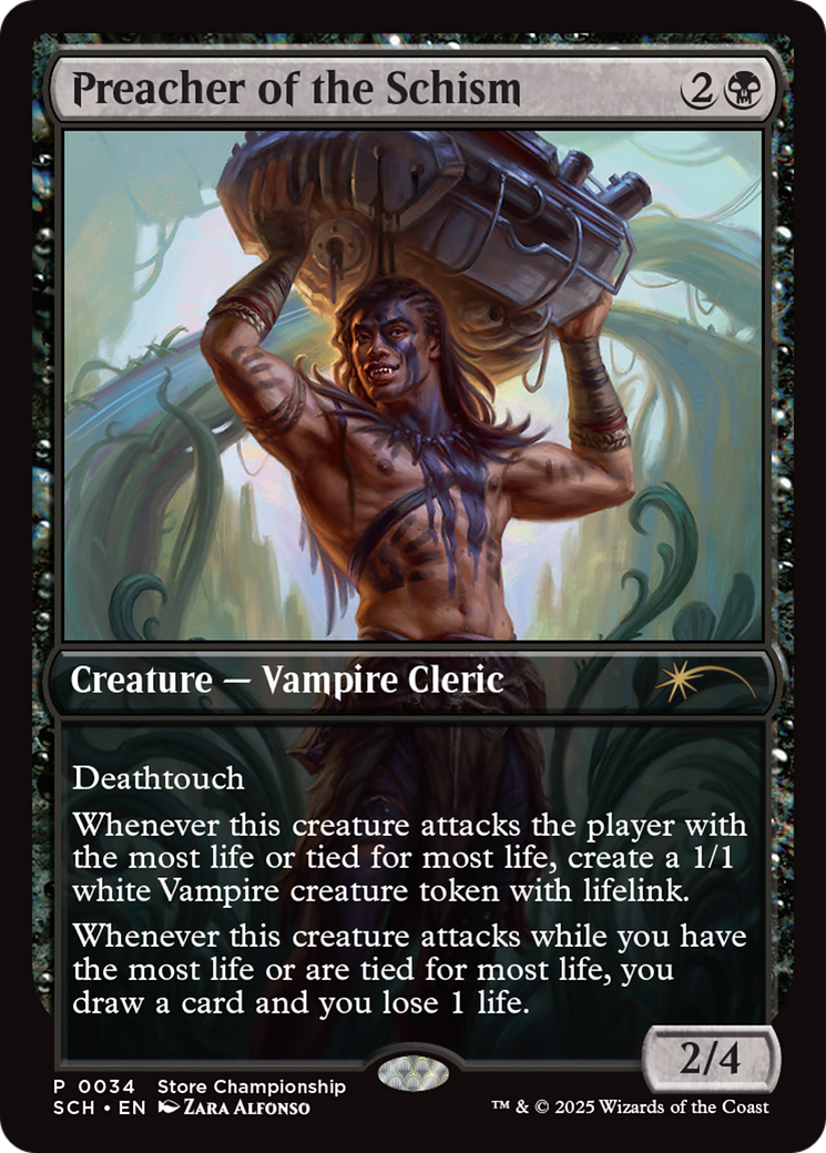 Preacher of the Schism [Store Championships 2025] | Magic Magpie