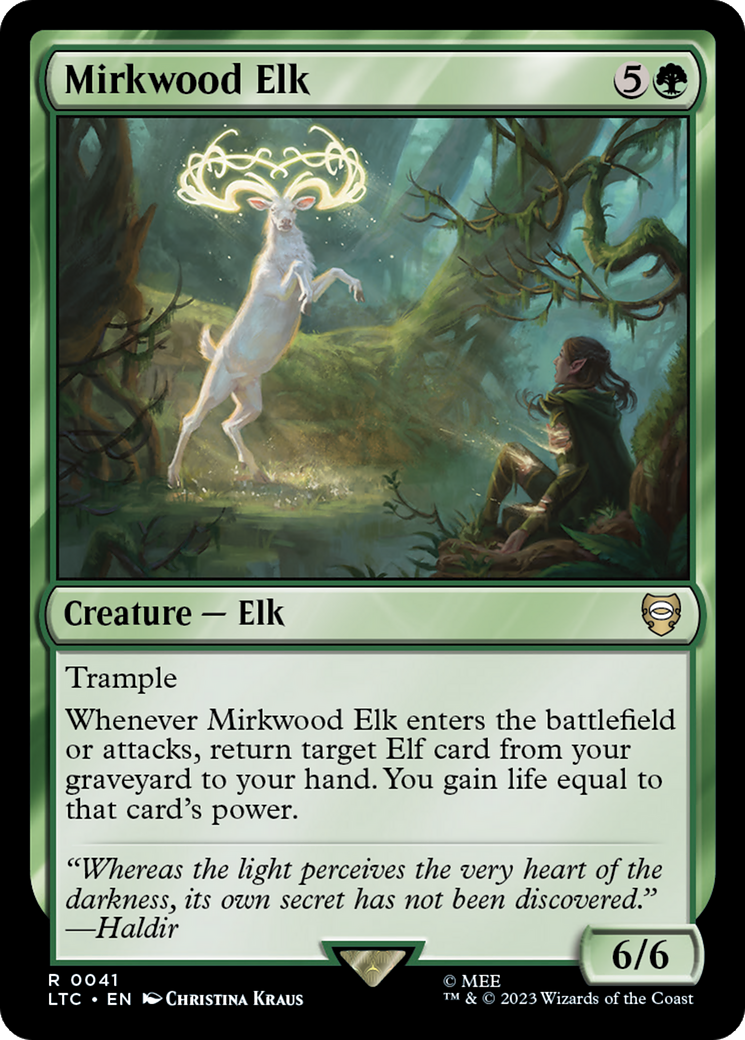 Mirkwood Elk [The Lord of the Rings: Tales of Middle-Earth Commander] | Magic Magpie