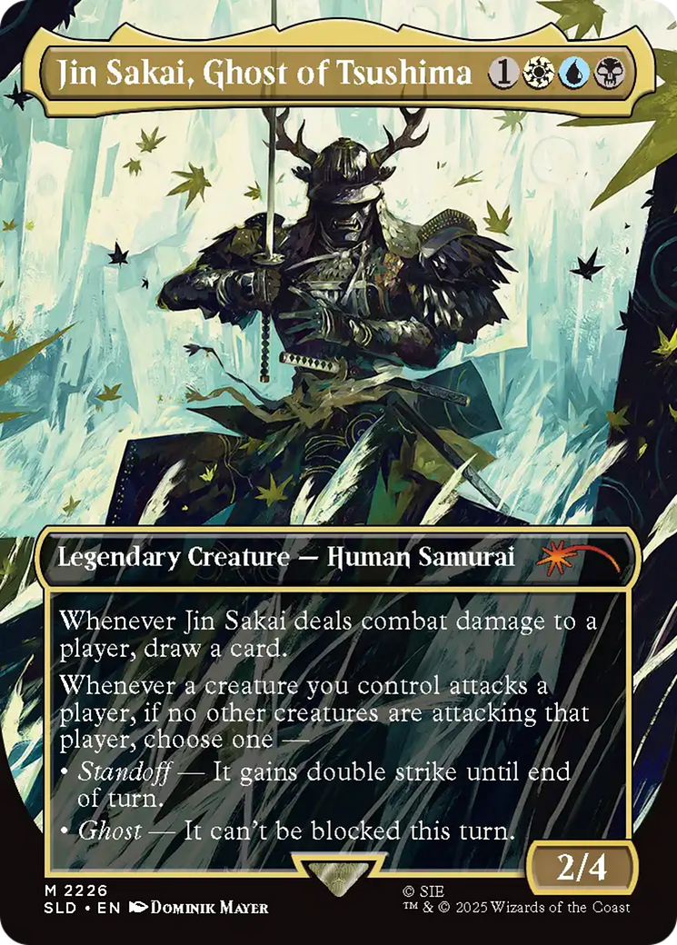 Jin Sakai, Ghost of Tsushima [Secret Lair Drop Series] | Magic Magpie