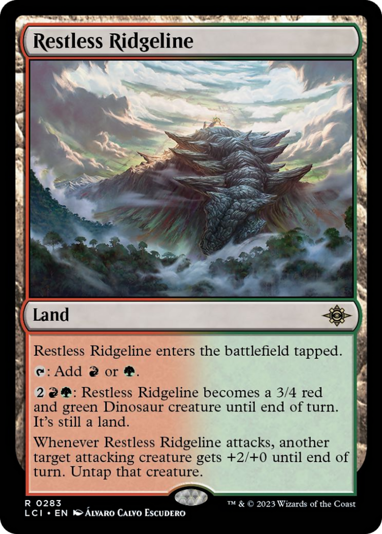 Restless Ridgeline [The Lost Caverns of Ixalan] | Magic Magpie