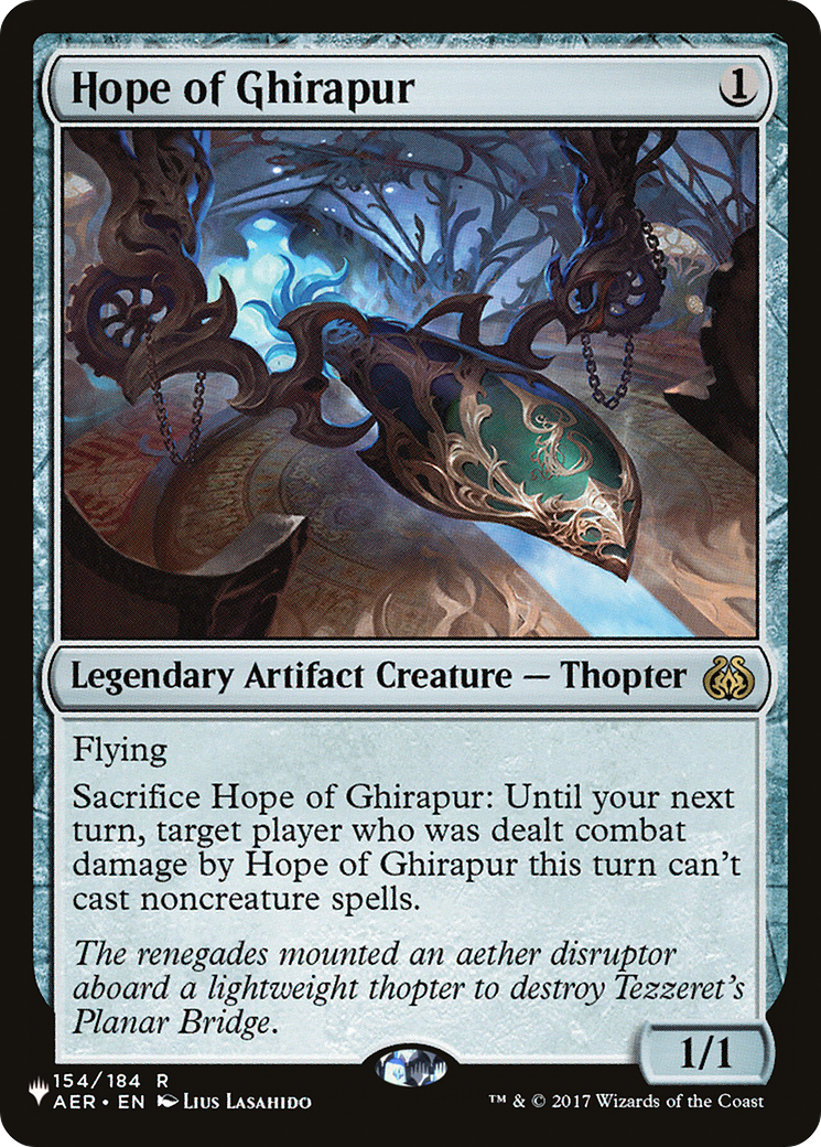 Hope of Ghirapur [The List] | Magic Magpie