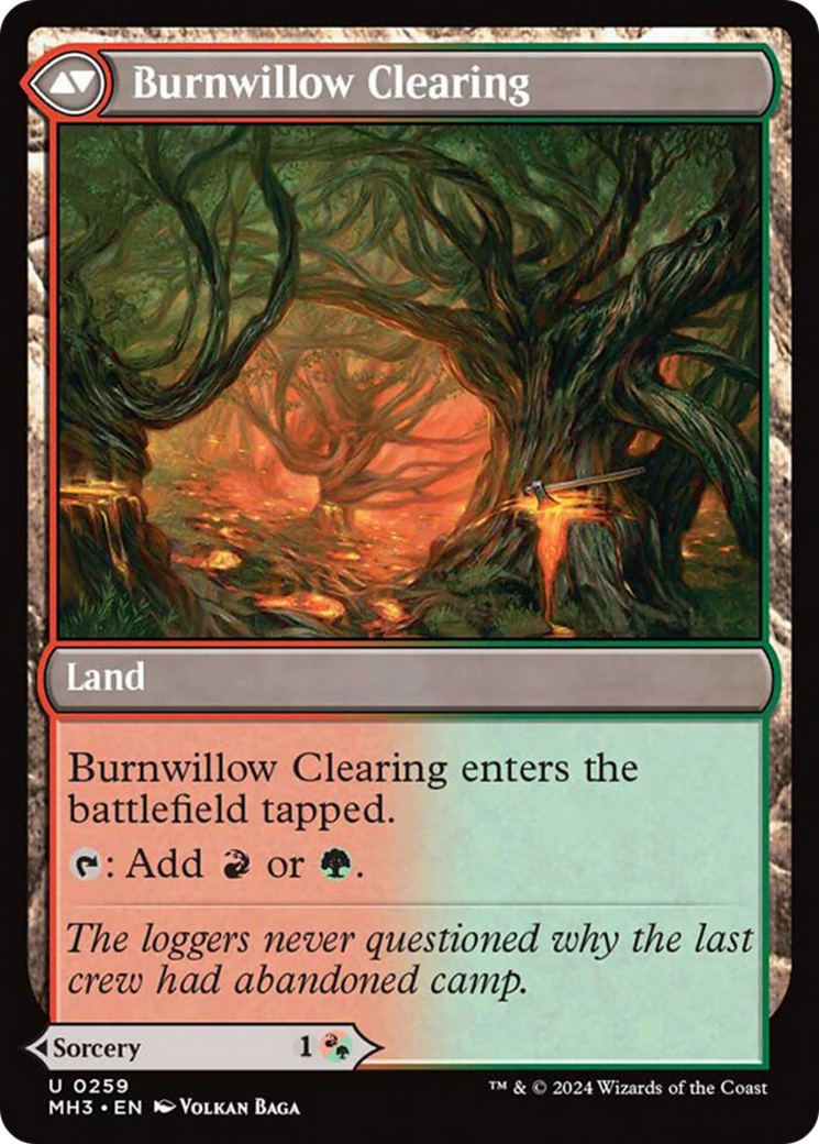 Stump Stomp // Burnwillow Clearing [Modern Horizons 3] | Magic Magpie