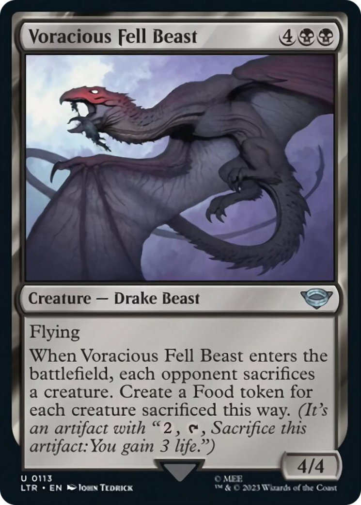 Voracious Fell Beast [The Lord of the Rings: Tales of Middle-Earth] | Magic Magpie