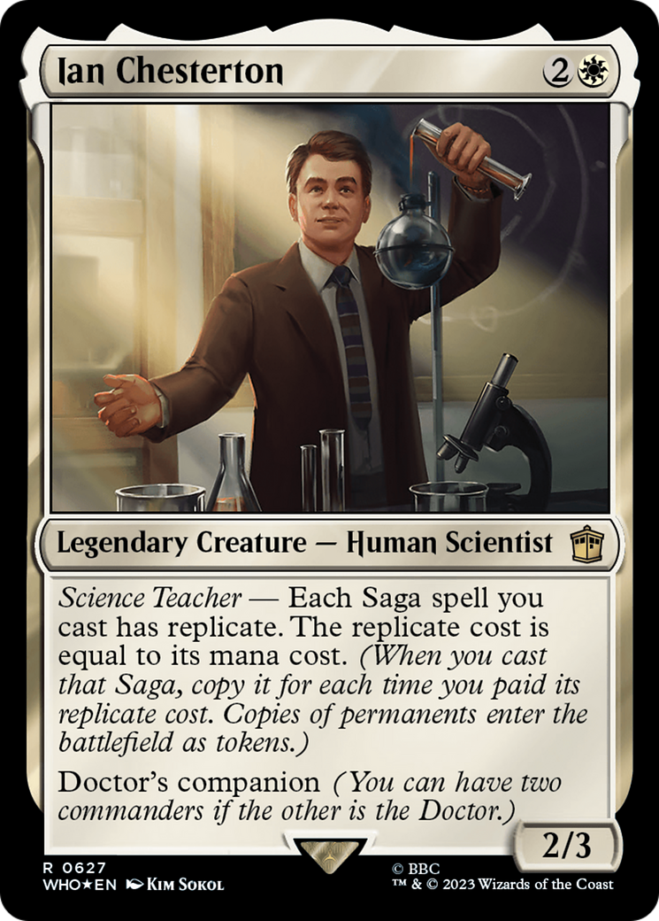 Ian Chesterton (Surge Foil) [Doctor Who] | Magic Magpie