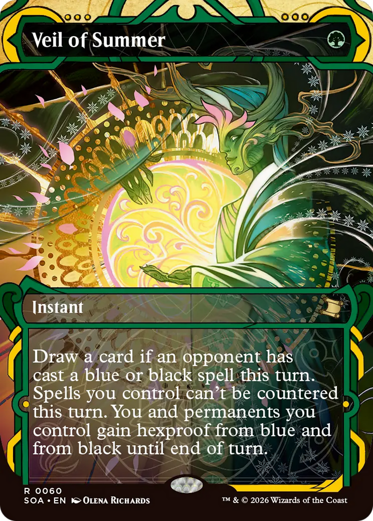 Veil of Summer [Secrets of Strixhaven: Mystical Archive] | Magic Magpie