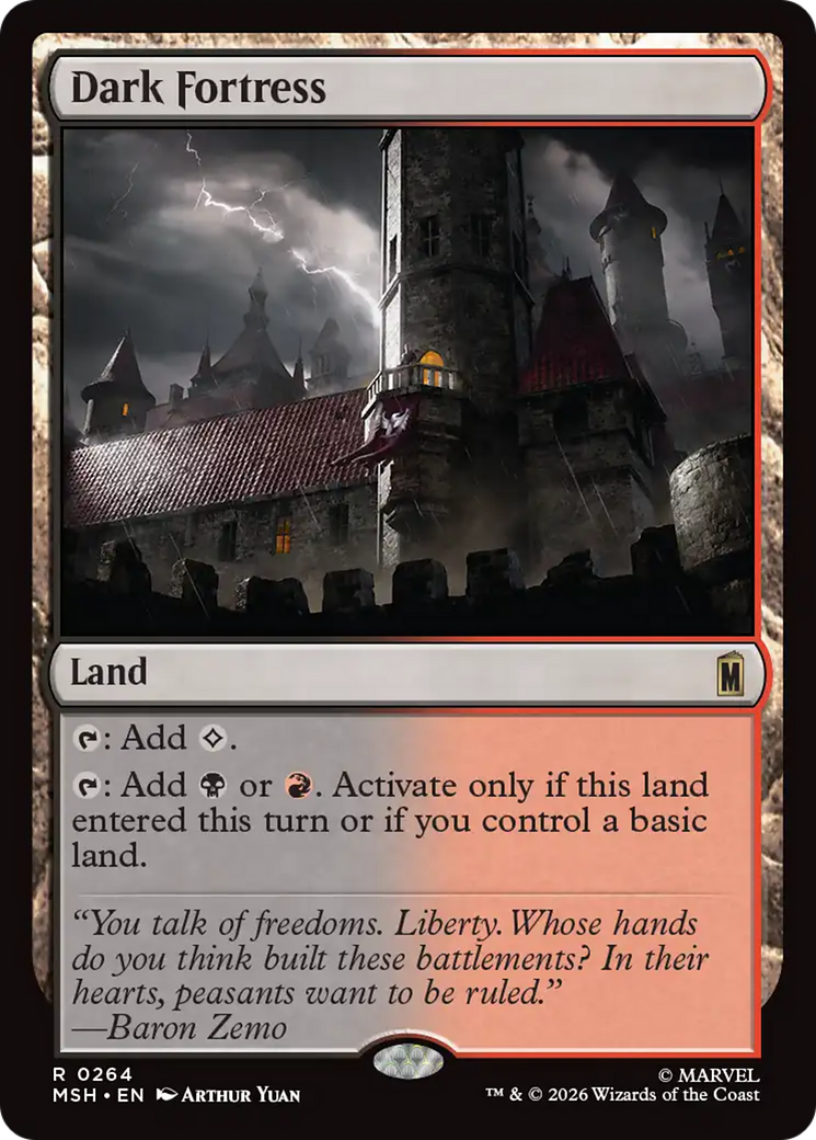 Dark Fortress [Marvel Super Heroes] | Magic Magpie