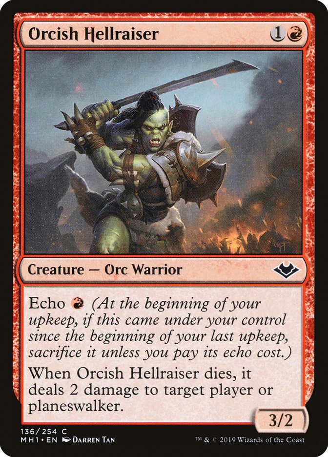 Orcish Hellraiser [Modern Horizons] | Magic Magpie