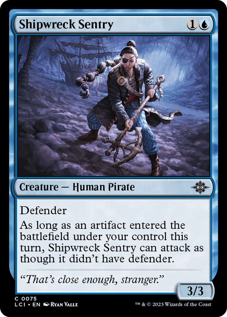 Shipwreck Sentry [The Lost Caverns of Ixalan] | Magic Magpie