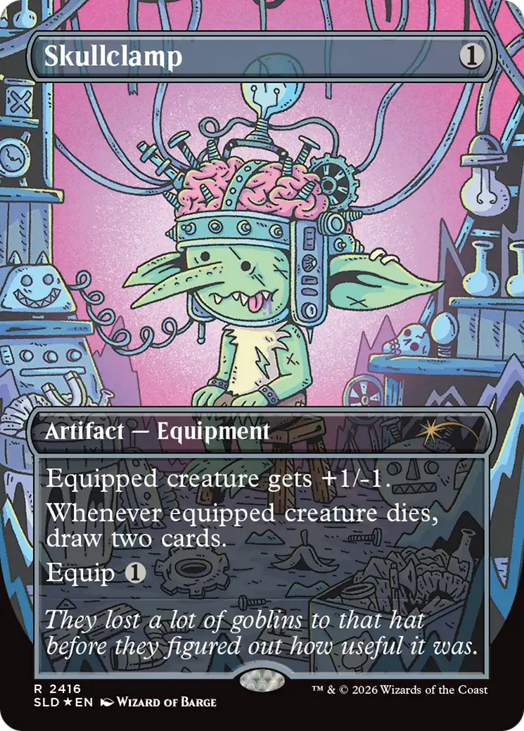 Skullclamp (2416) [Secret Lair Drop Series] | Magic Magpie