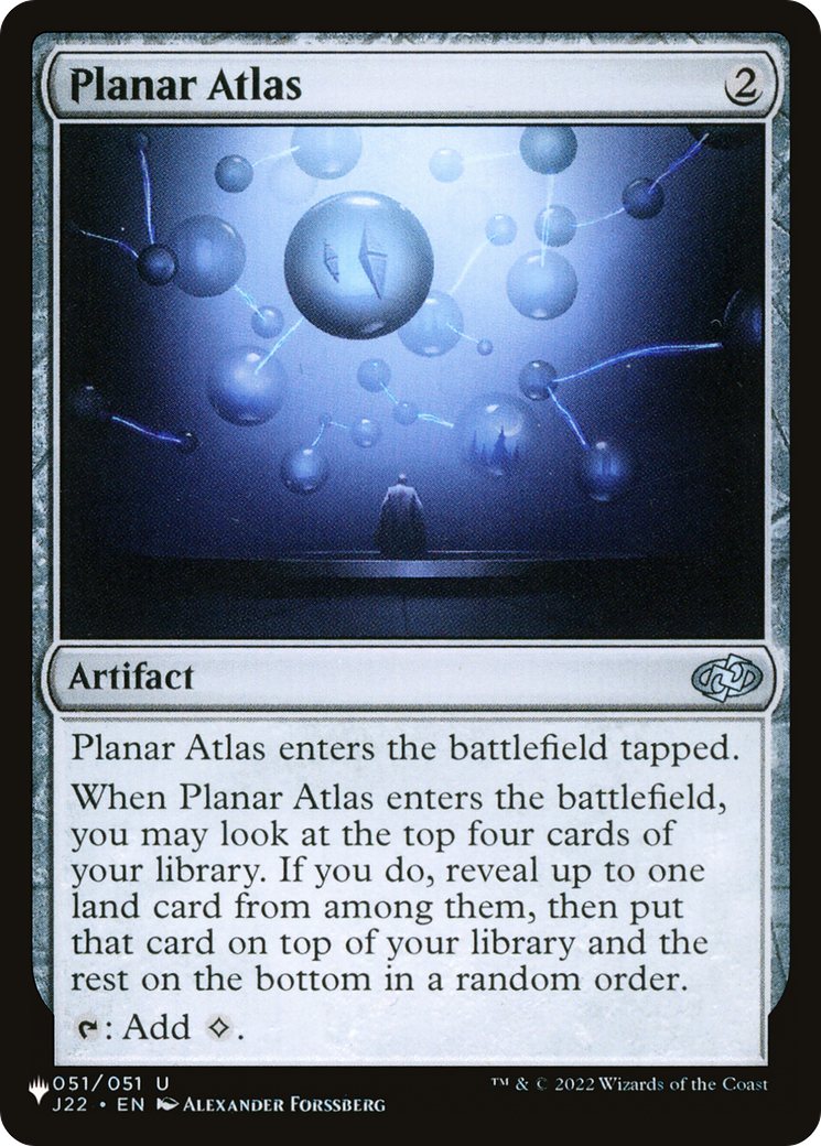 Planar Atlas [The List Reprints] | Magic Magpie