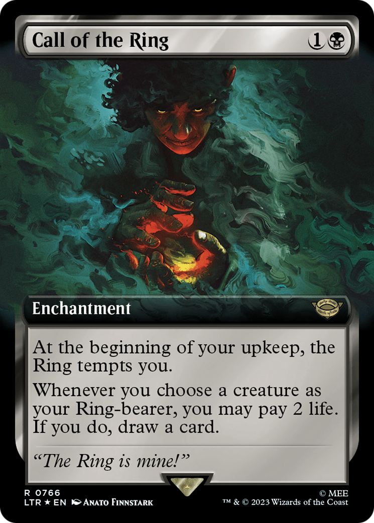 Call of the Ring (Extended Art) (Surge Foil) [The Lord of the Rings: Tales of Middle-Earth] | Magic Magpie