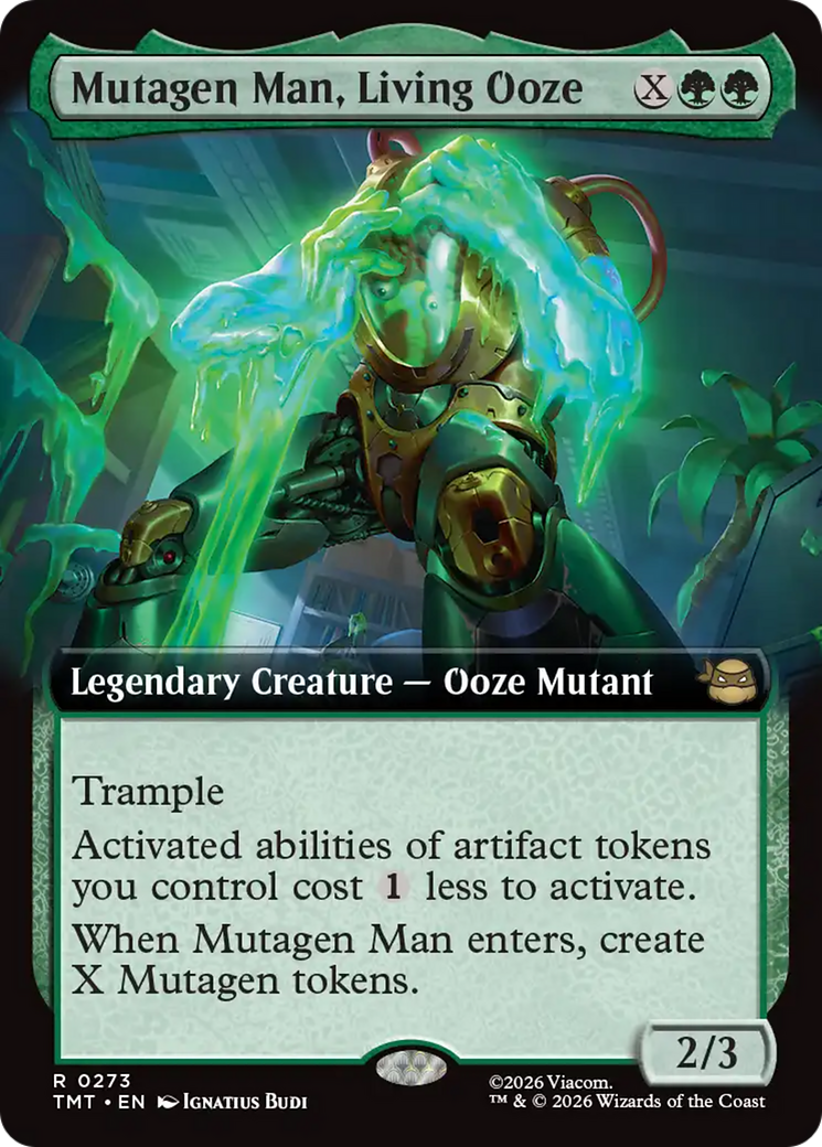 Mutagen Man, Living Ooze (Extended Art) [Teenage Mutant Ninja Turtles] | Magic Magpie