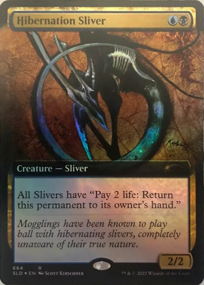 Hibernation Sliver (Extended Art) [Secret Lair Drop Promos] | Magic Magpie