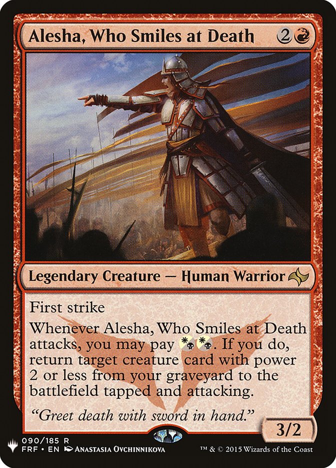 Alesha, Who Smiles at Death [The List] | Magic Magpie
