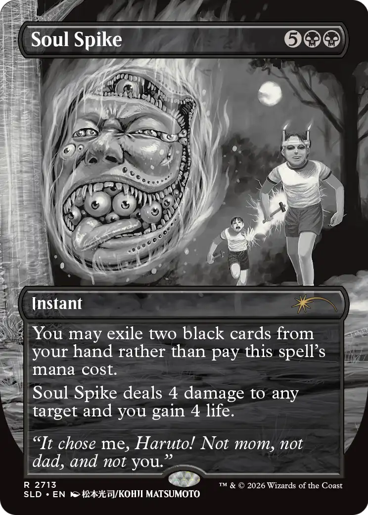 Soul Spike [Secret Lair Drop Series] | Magic Magpie