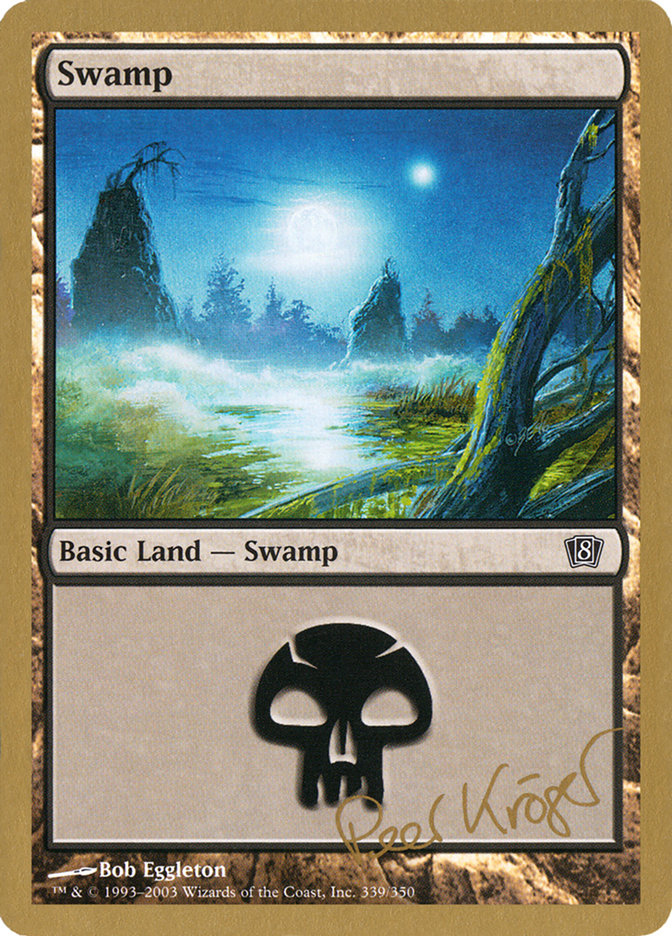 Swamp (pk339) (Peer Kroger) [World Championship Decks 2003] | Magic Magpie