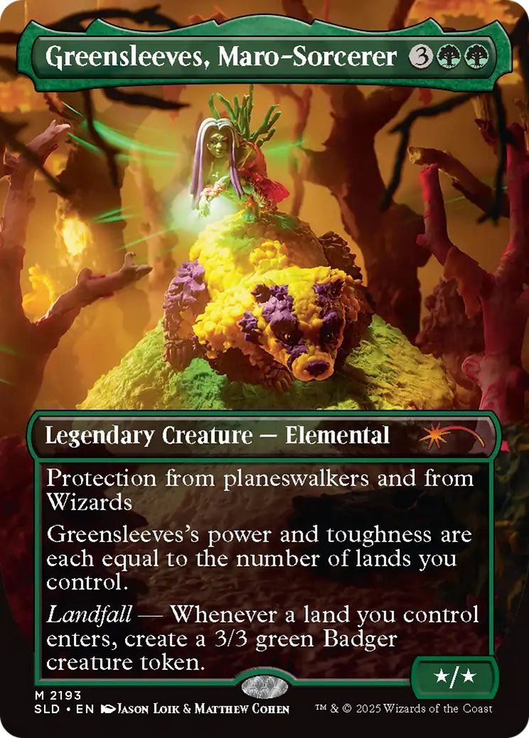 Greensleeves, Maro-Sorcerer (Rainbow Foil) [Secret Lair Drop Series] | Magic Magpie