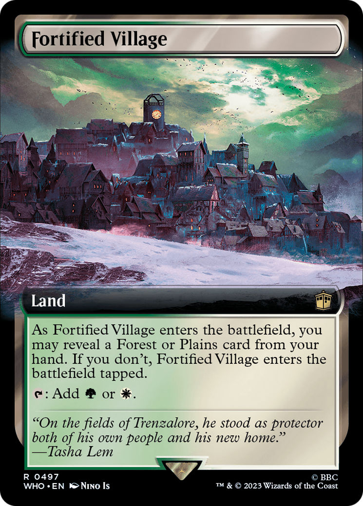 Fortified Village (Extended Art) [Doctor Who] | Magic Magpie