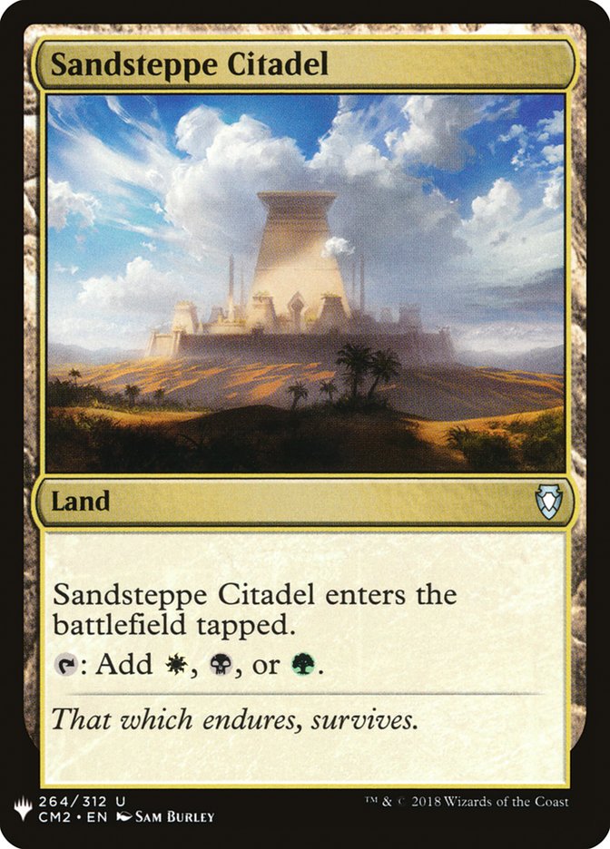 Sandsteppe Citadel [Mystery Booster] | Magic Magpie