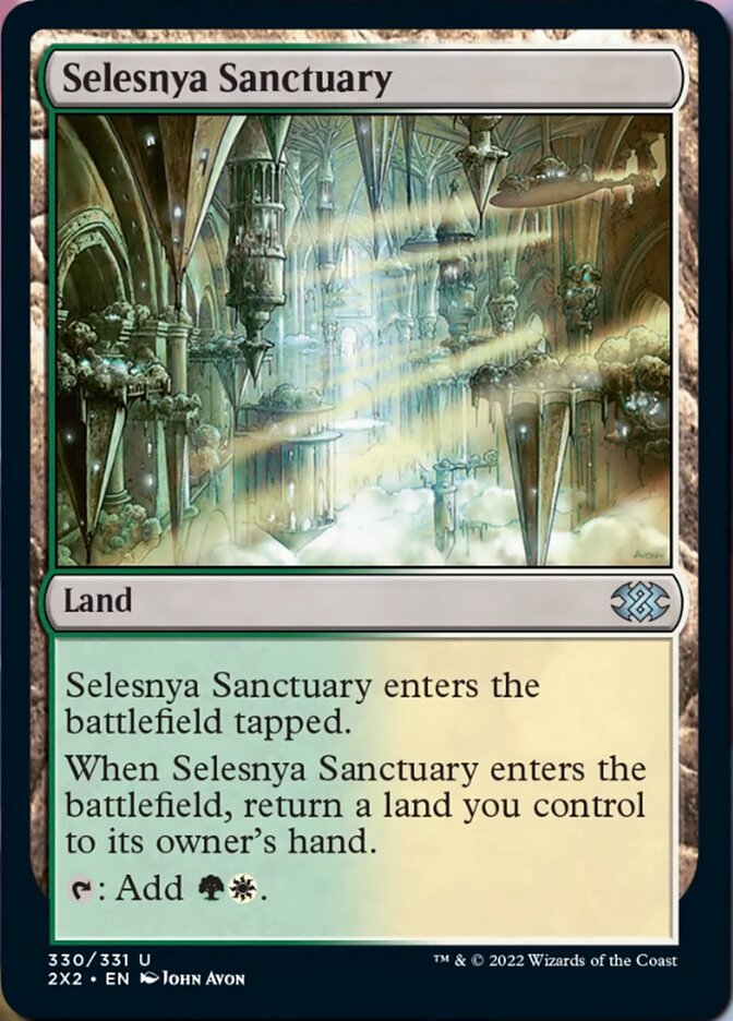 Selesnya Sanctuary [Double Masters 2022] | Magic Magpie