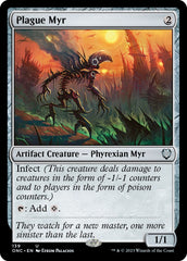 Plague Myr [Phyrexia: All Will Be One Commander] | Magic Magpie