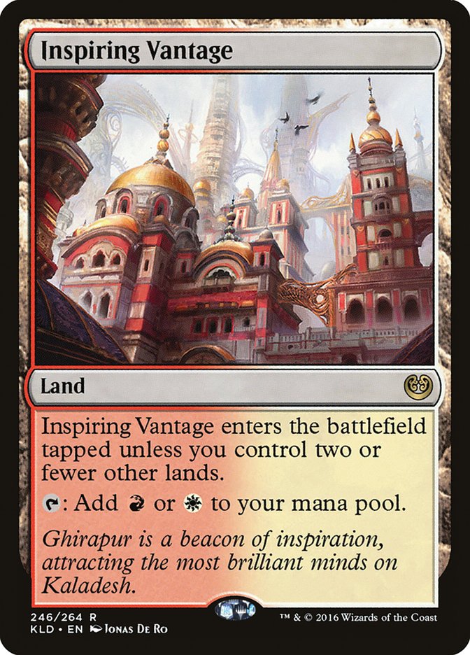 Inspiring Vantage [Kaladesh] | Magic Magpie