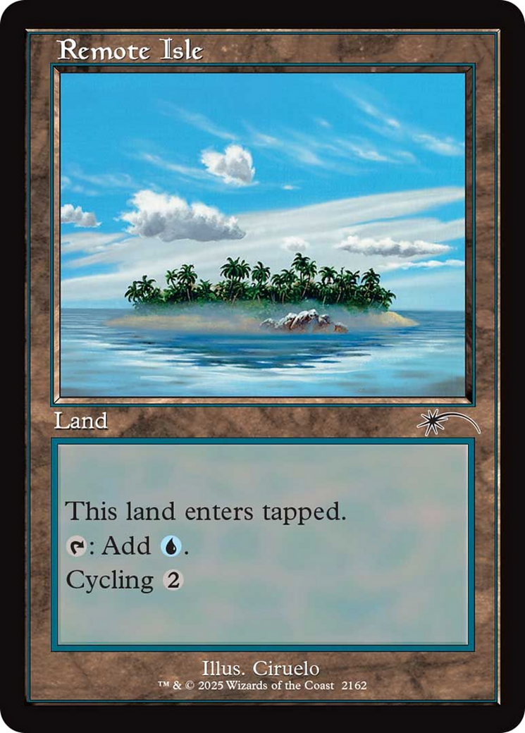 Remote Isle (Retro Frame) [Secret Lair Drop Series] | Magic Magpie
