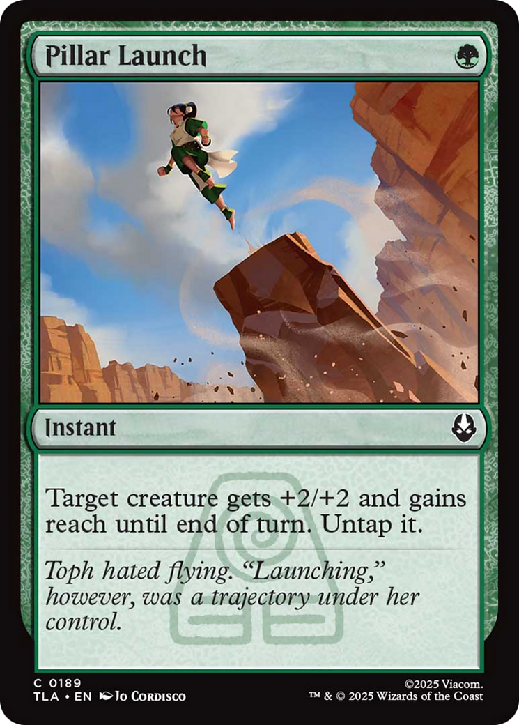 Pillar Launch [Avatar: The Last Airbender] | Magic Magpie