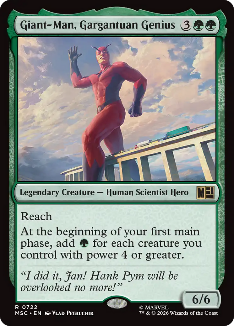Giant-Man, Gargantuan Genius [Marvel Super Heroes Commander] | Magic Magpie