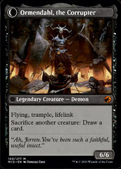 Jerren, Corrupted Bishop // Ormendahl, the Corrupted [Innistrad: Midnight Hunt] | Magic Magpie