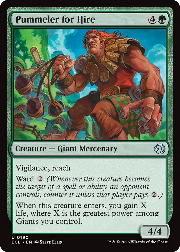 Pummeler for Hire [Lorwyn Eclipsed] | Magic Magpie