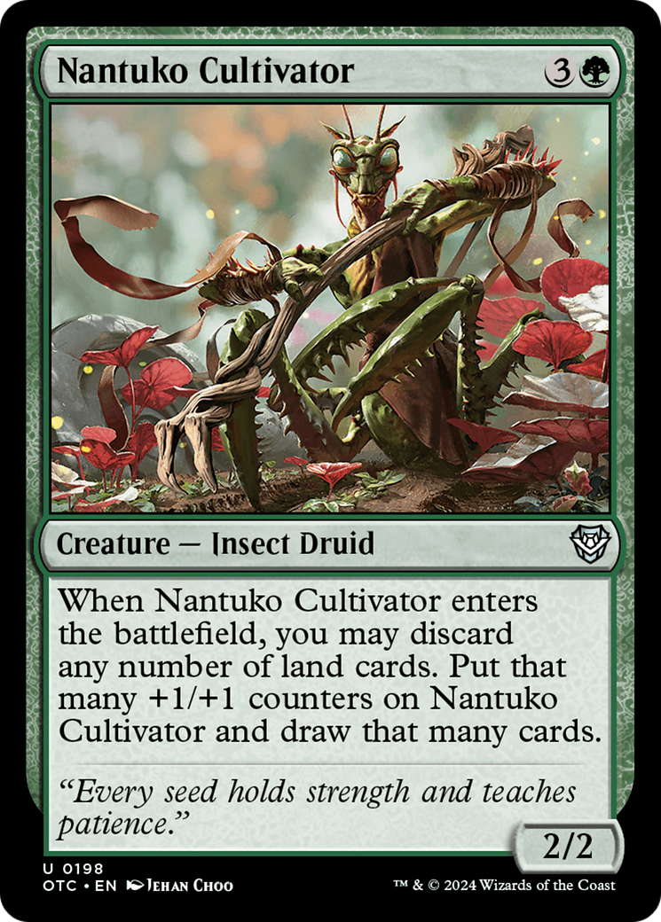 Nantuko Cultivator [Outlaws of Thunder Junction Commander] | Magic Magpie