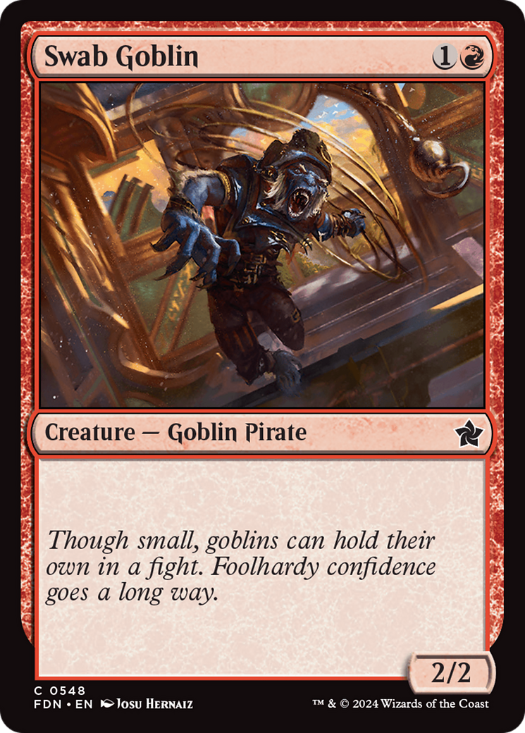 Swab Goblin [Foundations] | Magic Magpie