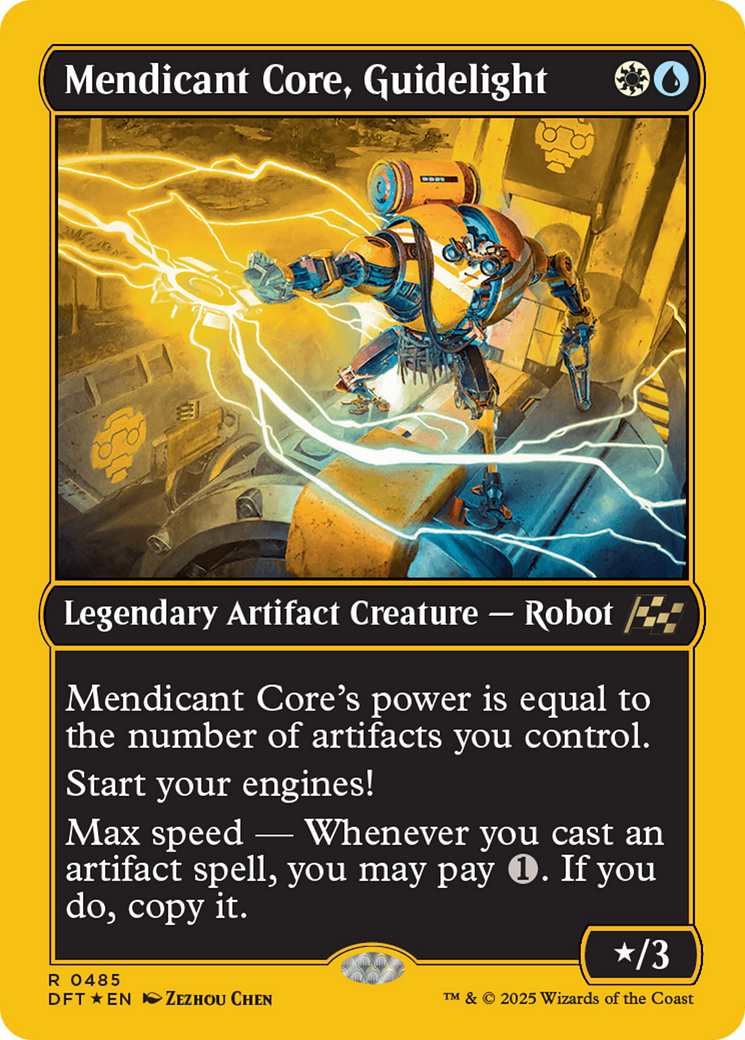 Mendicant Core, Guidelight (First-Place Foil) [Aetherdrift] | Magic Magpie