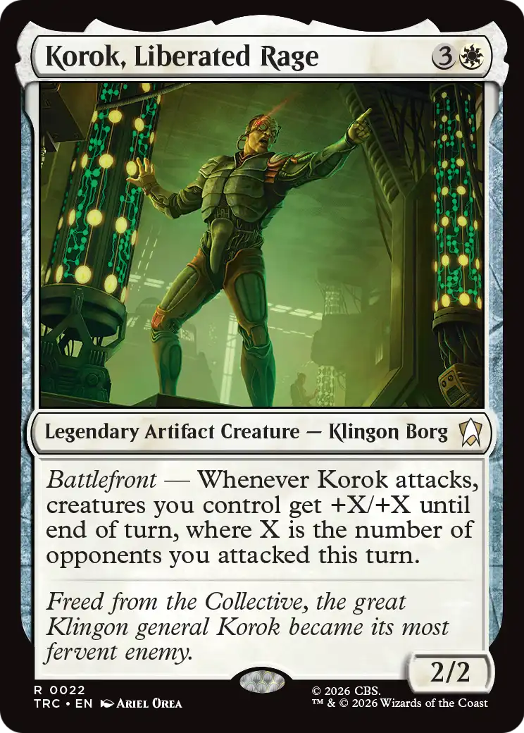 Korok, Liberated Rage [Star Trek Commander] | Magic Magpie