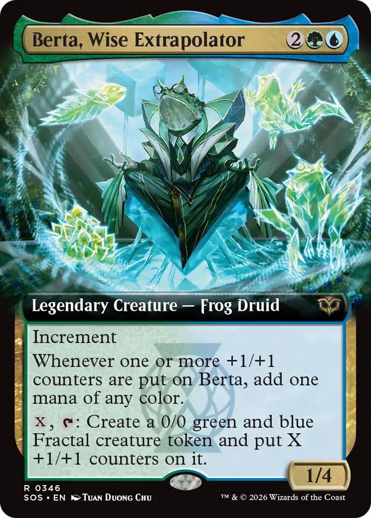 Berta, Wise Extrapolator (Extended Art) [Secrets of Strixhaven] | Magic Magpie