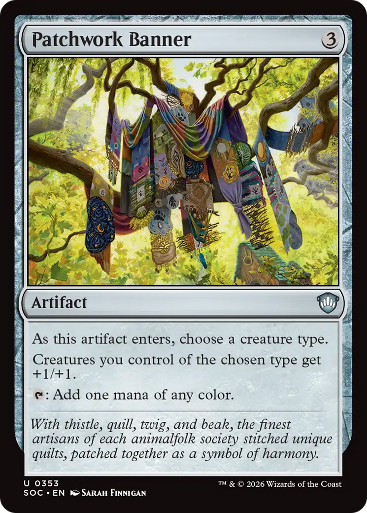 Patchwork Banner [Secrets of Strixhaven Commander] | Magic Magpie