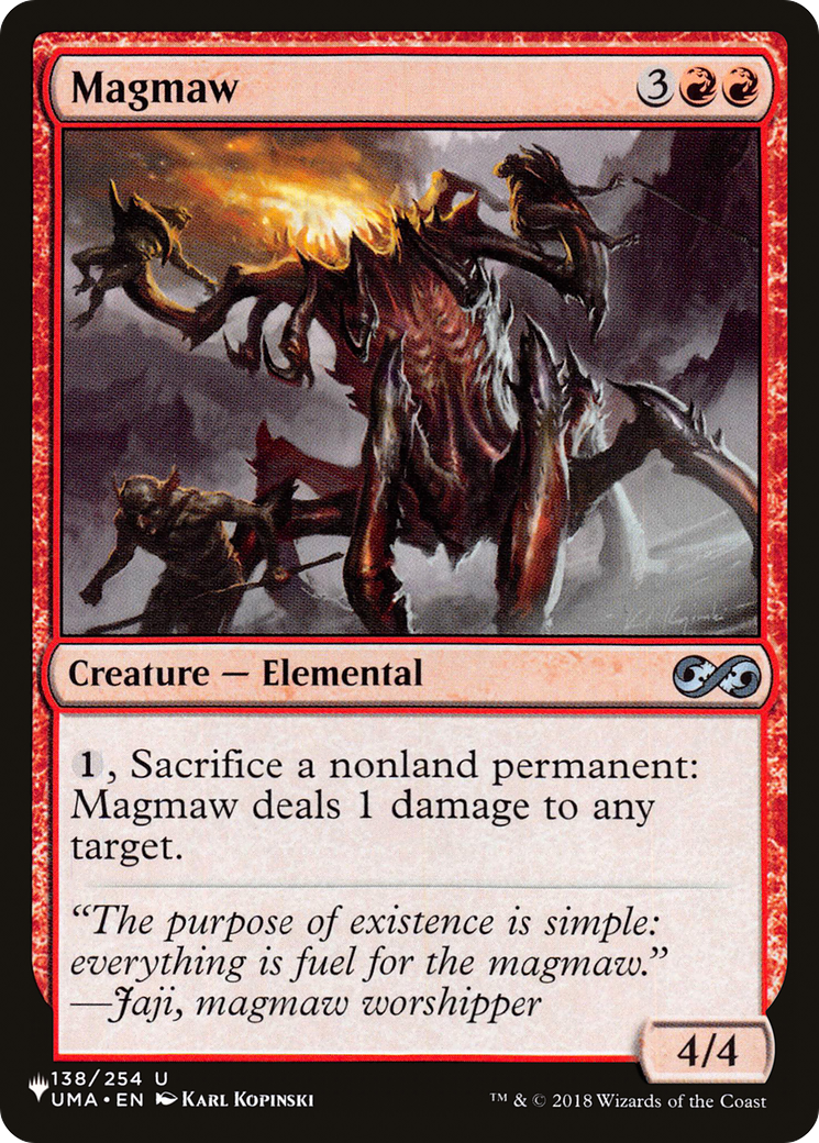 Magmaw [The List] | Magic Magpie