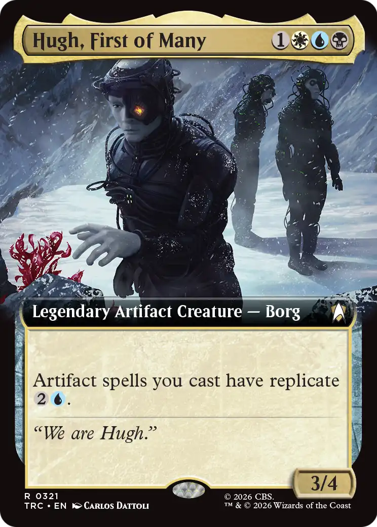 Hugh, First of Many (Extended Art) [Star Trek Commander] | Magic Magpie