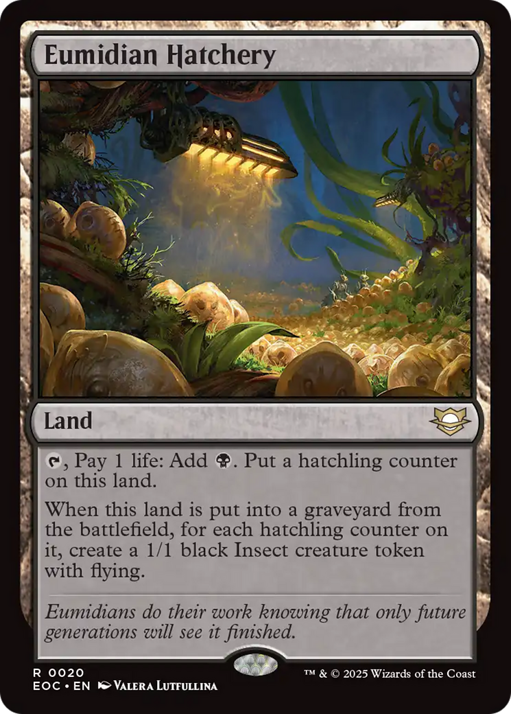 Eumidian Hatchery [Edge of Eternities Commander] | Magic Magpie